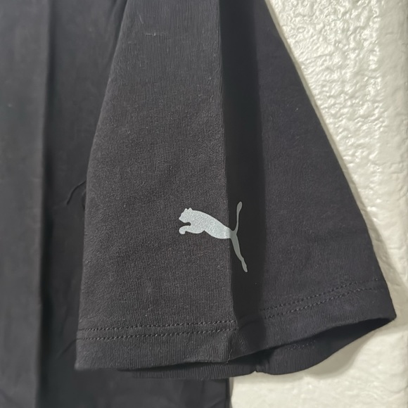 2 black and Royal blue PUMA united Blank Tees - Picture 5 of 7